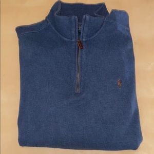 Men’s Polo Ralph Lauren Sweater Half Zip, size XL